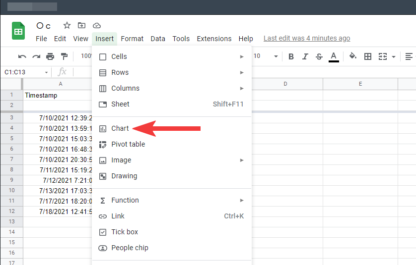 Hvordan lage et sektordiagram på Google Forms