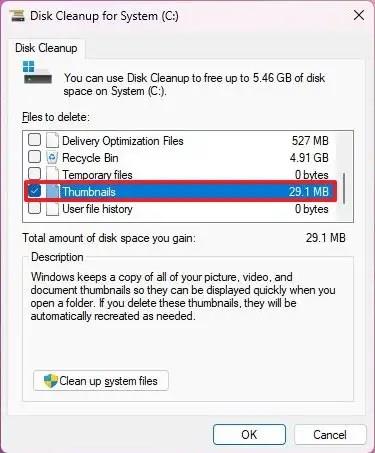 Hogyan lehet törölni a miniatűr gyorsítótárat a Windows 11 rendszerben