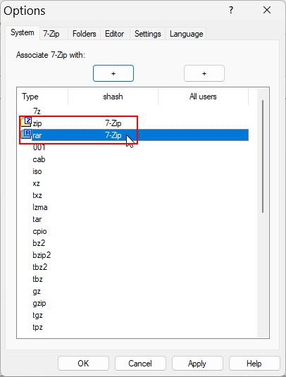 A 7-Zip használata Windows 11 rendszeren