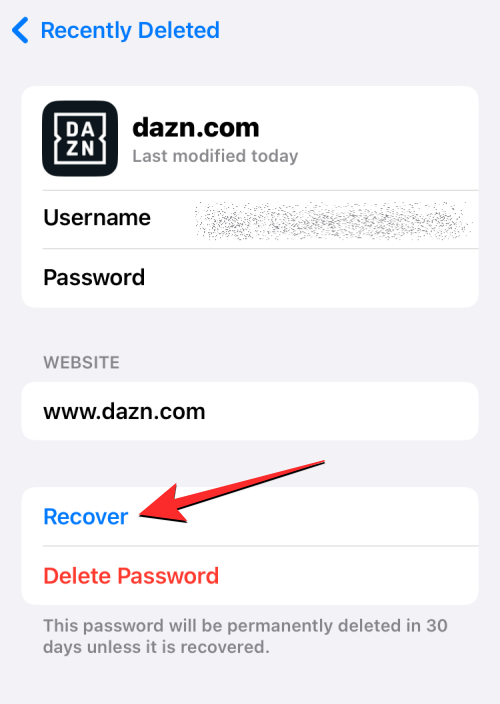 Hogyan lehet visszaállítani a törölt jelszavakat iPhone-on iOS 17 rendszeren