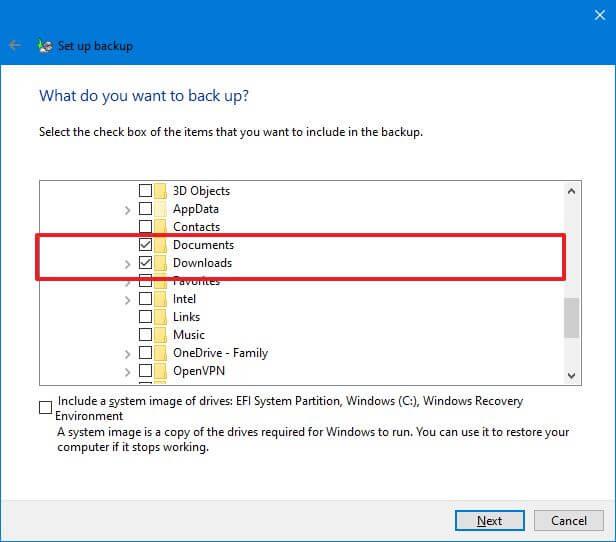 Як створити автоматичну резервну копію файлів у Windows 10