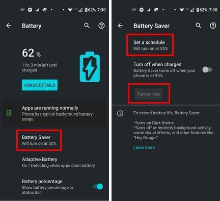 Hvordan få Android-batteriet til å vare lenger