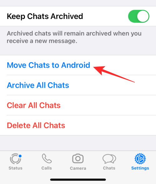 Sådan overføres WhatsApp-beskeder fra iPhone til Android