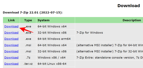 A 7-Zip használata Windows 11 rendszeren