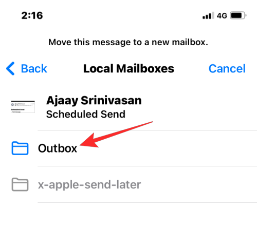 Jak naplánovat e-mail na Apple Mail na iOS 16