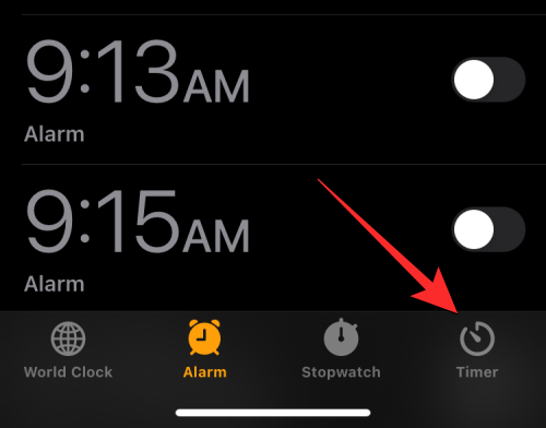 A Multi-Timer használata iPhone-on iOS 17 rendszerrel