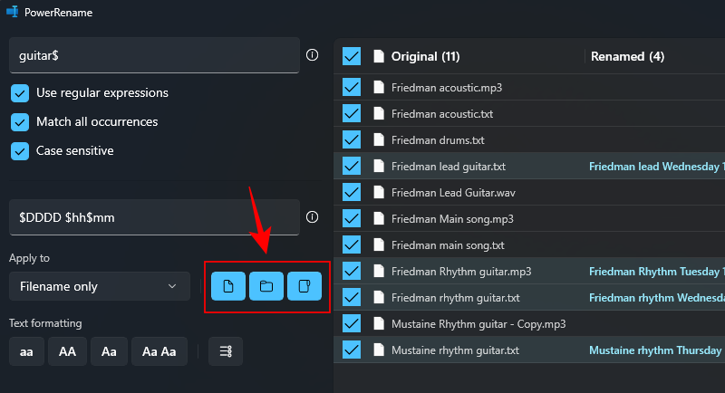 Windows PowerToys: як пакетно перейменувати файли та папки за допомогою PowerRename