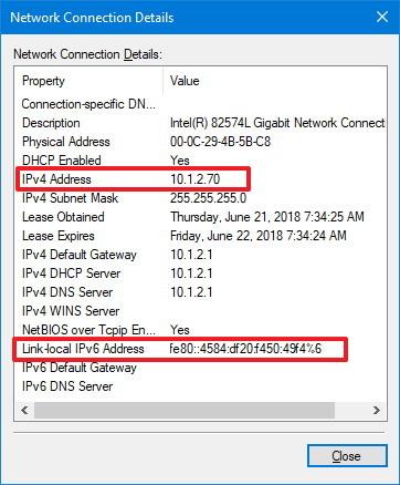 Hogyan találhatja meg IP-címét a Windows 10 rendszeren
