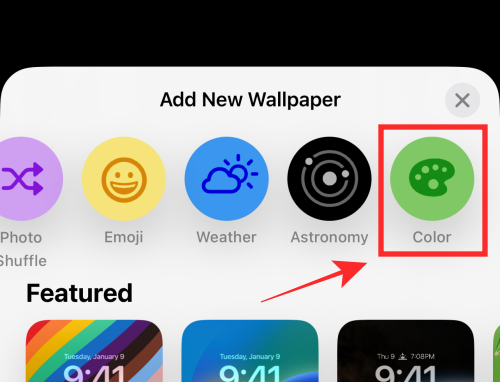 Як створити суцільний кольоровий екран блокування на iPhone на iOS 16