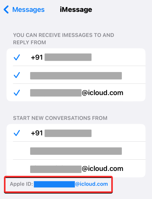 „Az Apple ID használata az iMessage-hez” üzenetet kapja?  Mit kell tenni
