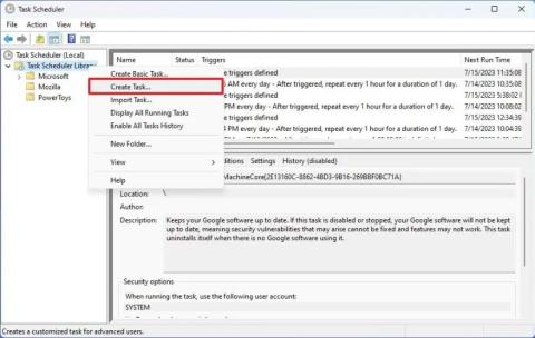 Jak zabránit zobrazení příkazového okna u naplánovaných úloh ve Windows 11, 10
