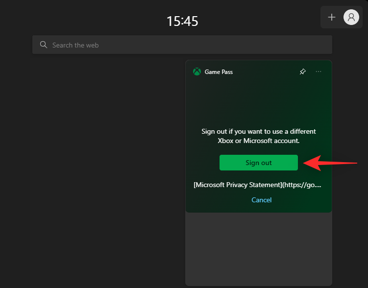 A Game Pass widget engedélyezése és használata Windows 11 rendszeren