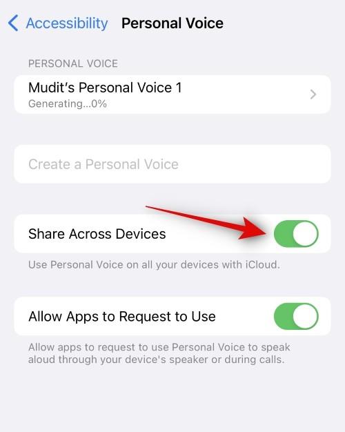 Як налаштувати та використовувати Personal Voice на iPhone з iOS 17