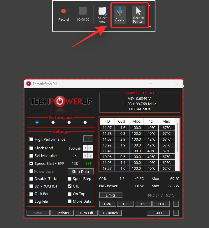 Képernyőfelvétel készítése hanggal Windows 11 rendszeren