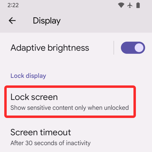 Android 12: як змінити годинник на екрані блокування