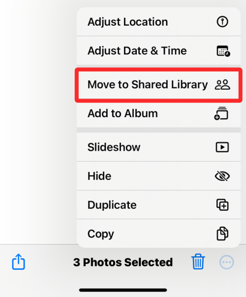 IOS 16: Sådan overføres billeder til delt bibliotek på Fotos-appen