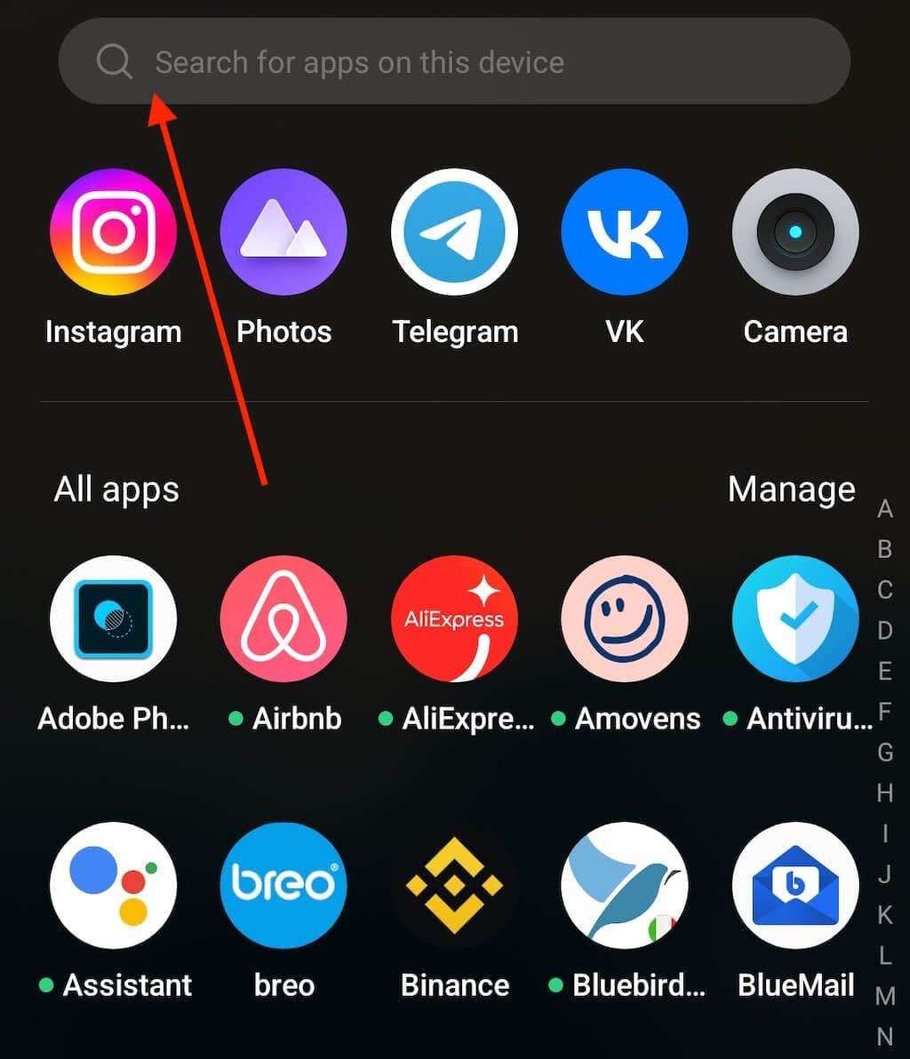 Sådan tilføjer du en app til Android-startskærmen