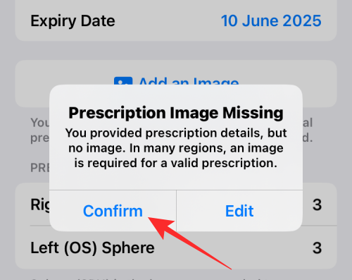 Як додати свій рецепт Vision у програму Health на iPhone на iOS 16