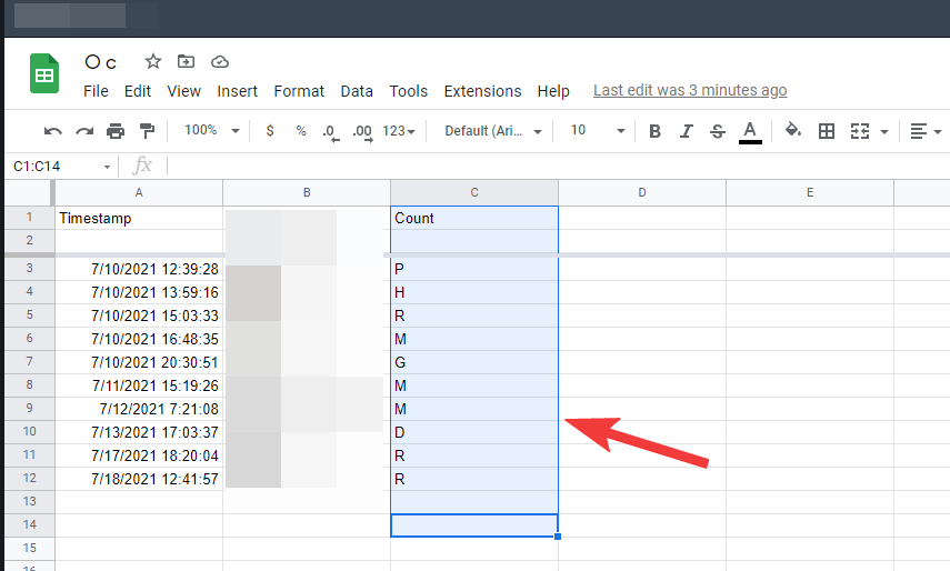 Hvordan lage et sektordiagram på Google Forms