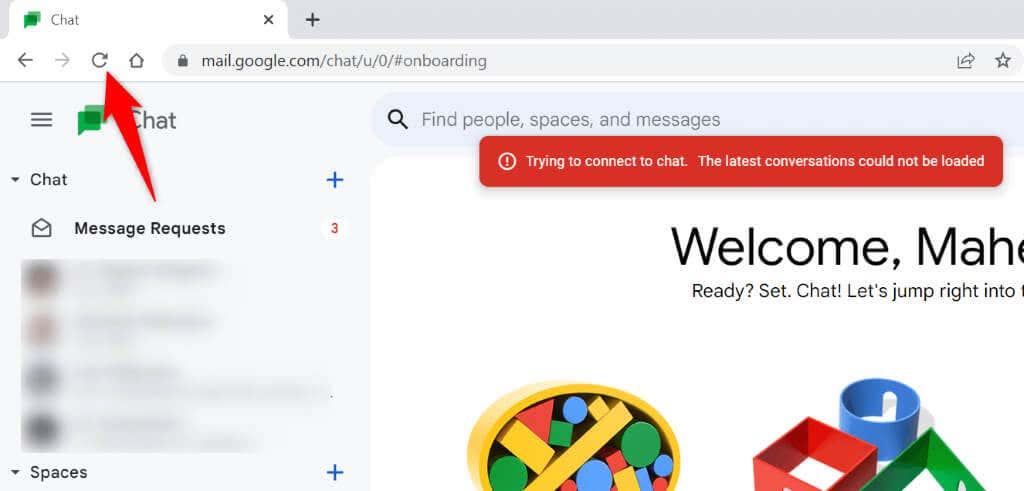 Ako opraviť „Nedá sa pripojiť k rozhovoru“ v službe Google Chat