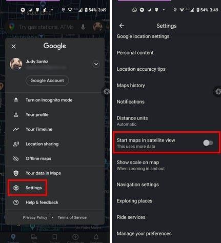 Να χρησιμοποιείτε πάντα τους Χάρτες Google σε δορυφορική προβολή