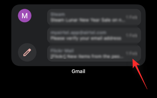 Slik sjekker du Gmail fra iPhone-startskjermen ved hjelp av en widget