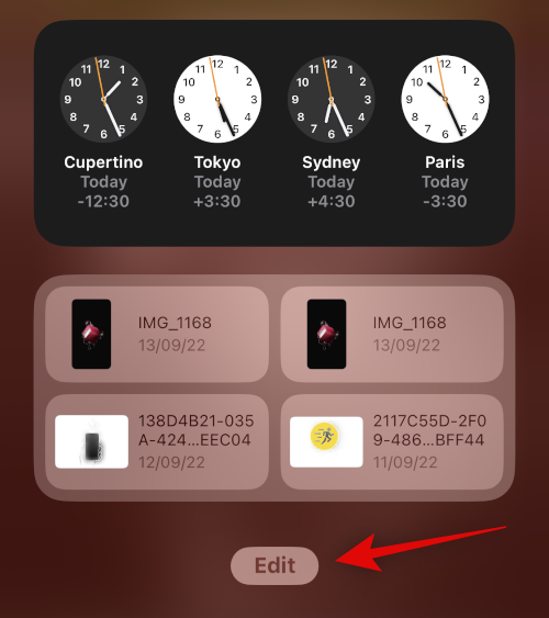 Sådan administreres widgets på iPhone på iOS 16