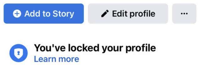 Hvordan låse og låse opp Facebook-profilen din