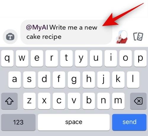 2 způsoby, jak napsat text „Moje AI“ na Snapchat