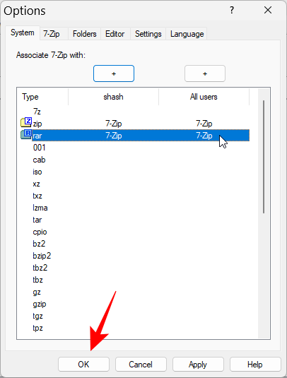 A 7-Zip használata Windows 11 rendszeren