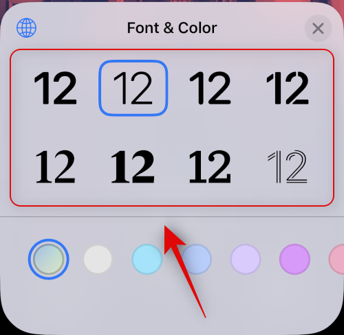 Ako zmeniť písmo hodín na iPhone v systéme iOS 16
