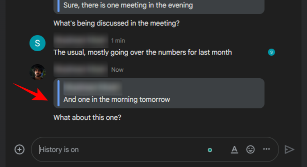 Hur man citerar i svar i Google Chat