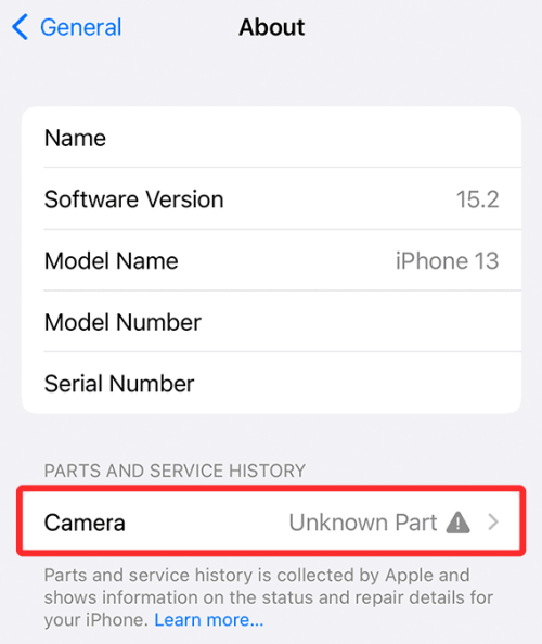 Як перевірити історію ремонту iPhone у програмі «Налаштування».