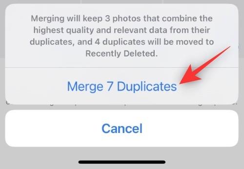 Jak odstranit duplicitní fotografie na iPhone na iOS 16