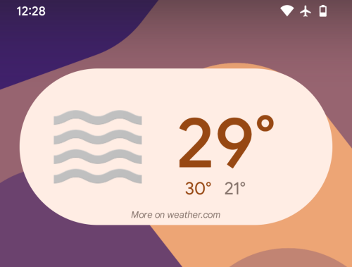 Jak přidat widget počasí „Material You“ na Android 12