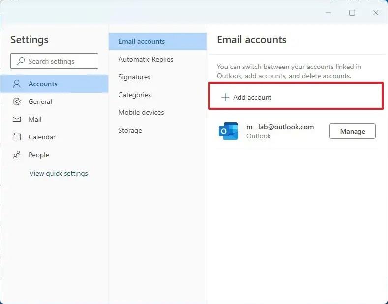 Jak přidat účet Gmail do nové aplikace Outlook v systému Windows 11