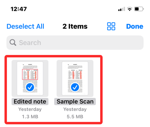 Slik slår du sammen PDF-filer på en iPhone ved hjelp av Files-appen eller en snarvei