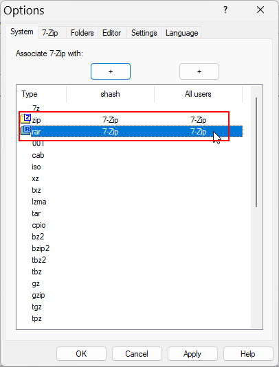 A 7-Zip használata Windows 11 rendszeren