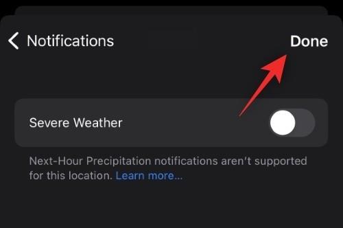 Jak opravit vybití baterie aplikace Weather na iOS 16