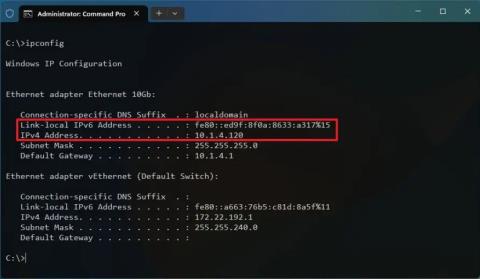 Як дізнатися IP-адресу компютера в Windows 11