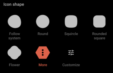 Не можете знайти форми значків на Android 12?  Ось чому та альтернативи
