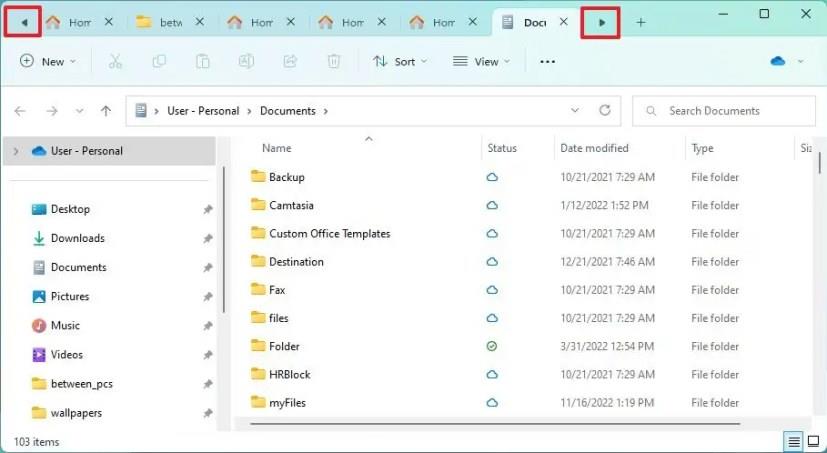 Sådan administreres faner på File Explorer til Windows 11