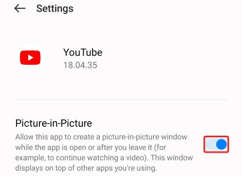 Jak opravit problém s nefunkčním obrazem v obraze na YouTube