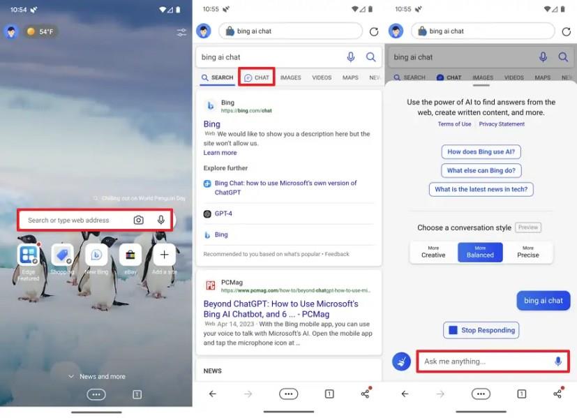 Tre bästa sätten att komma åt Bing Chat AI på Android eller iPhone