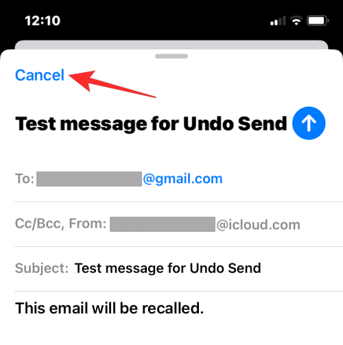 IOS 16: як відкликати повідомлення в Apple Mail