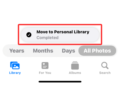 IOS 16: Sådan overføres billeder til delt bibliotek på Fotos-appen