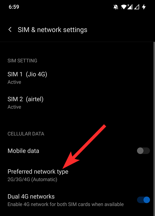 A „Nincs SIM-kártya” hiba kijavítása Androidon