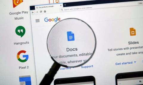 Solujen yhdistäminen Google Docs -taulukossa