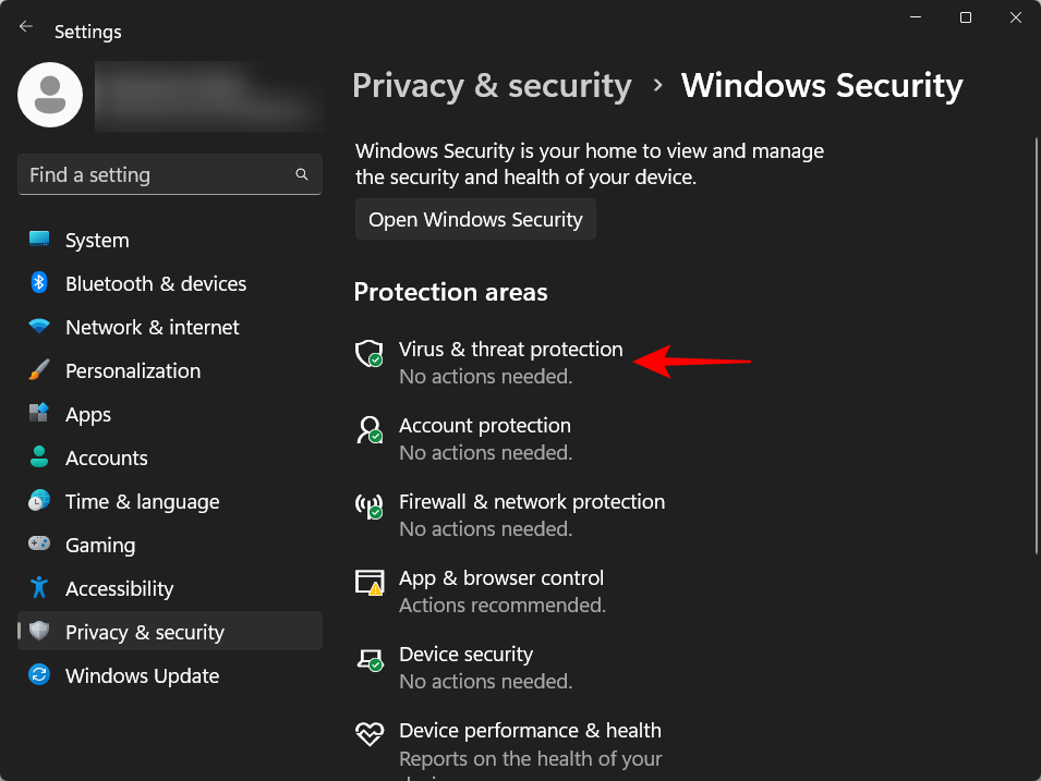6 способів відключити антивірус Windows Security у Windows 11