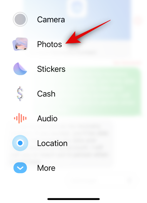 Slik tilpasser du bildealternativer når du sender et bilde på iOS 17